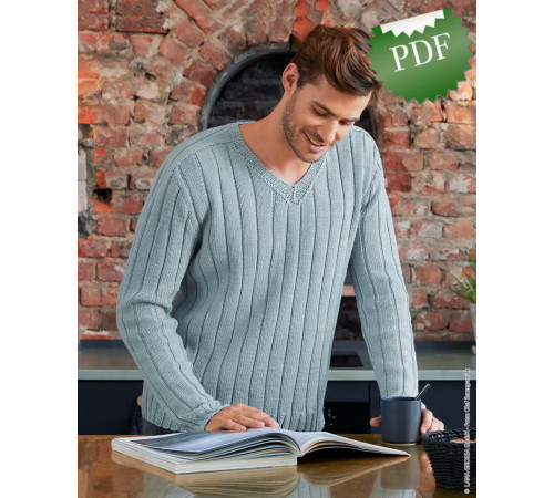 0013 • Описание Пуловер • Cool Wool Big