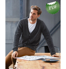 0015 • Описание Кардиган • Cool Wool Big