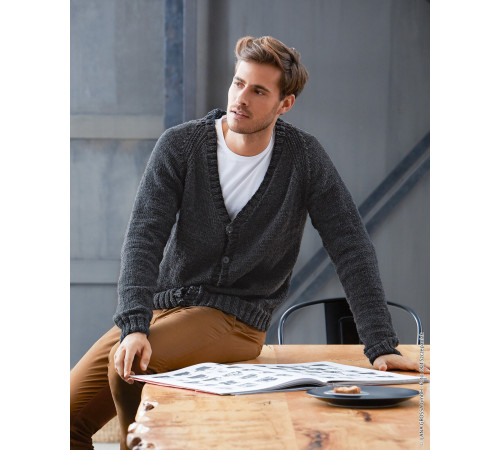 0015 • Описание Кардиган • Cool Wool Big