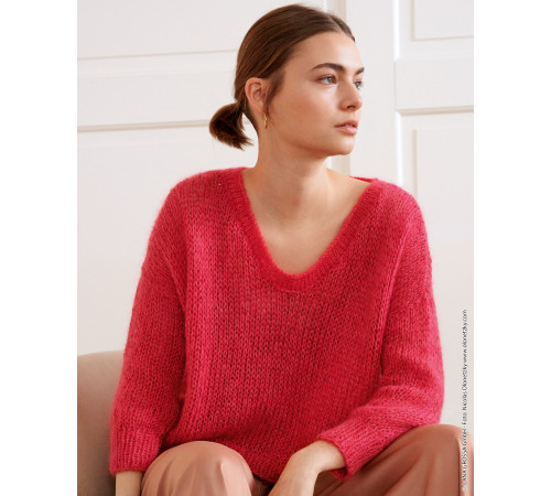 0019 • Описание Джемпер • Silkhair Ecopuno Diamante