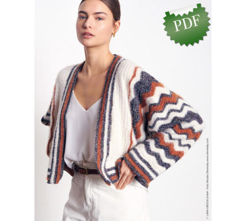 0042 • Описание Кардиган • Spotty • Per Fortuna