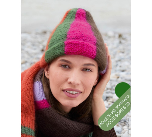 Описание 40 • Accessories 23 • Шапка • Mohair di Gio, Glamour