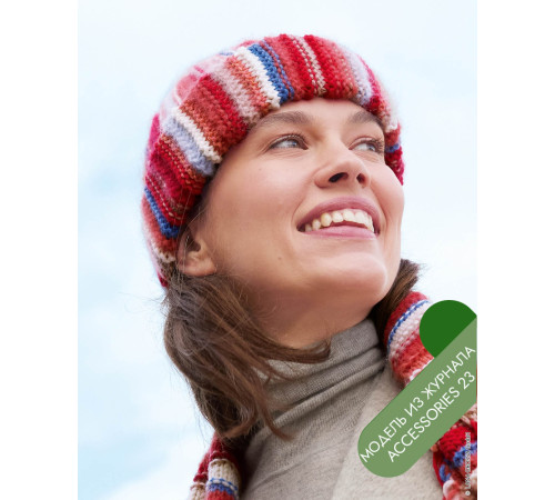 Описание 42 • Accessories 23 • Шапка • Mohair di Gio, Cool Wool Superbig, Cool Merino