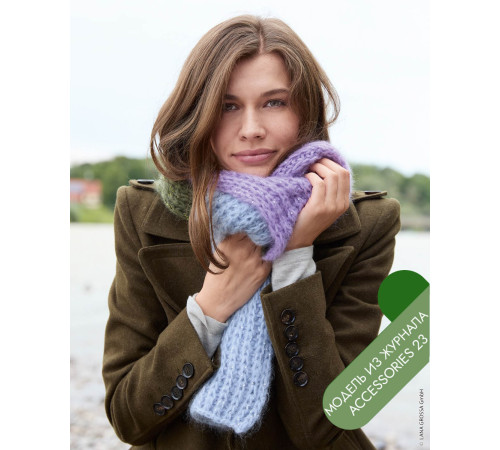 Описание 46 • Accessories 23 • Шарф • Mohair di Gio, Glamour