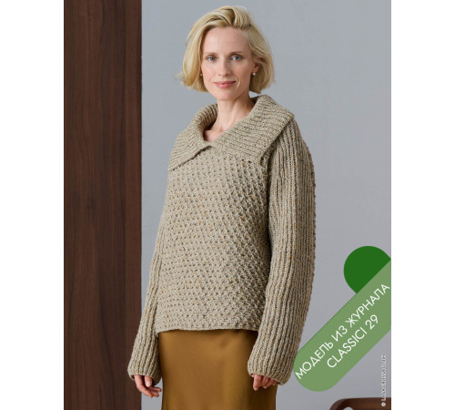 Описание 17 • Classici 29 • Джемпер • Landlust Soft Tweed 180