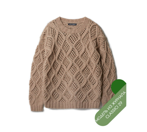 Описание 34 • Classici 29 • Джемпер • Cool Merino Big, Glamour