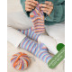Описание 08 • Cosy Socks • Носки • Meilenweit 100 Cosy Socks Soft Stripes, Meilenweit 100 Cosy Socks Multi Stripes