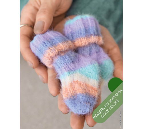 Описание 10 • Cosy Socks • Носки • Meilenweit 100 Cosy Socks Multi Stripes