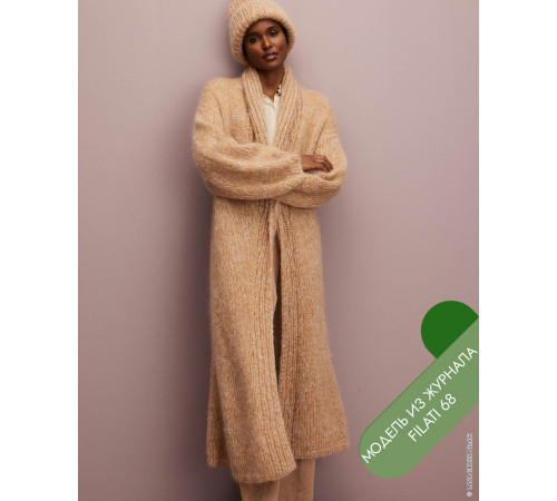 Описание 02 • Filati 68 • Кардиган • Brigitte No. 3, Mohair Moda
