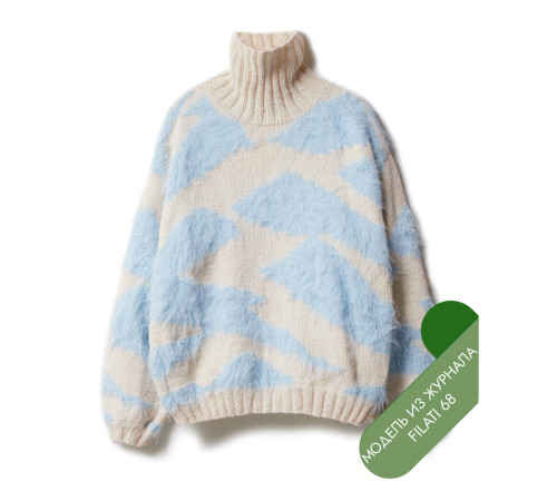 Описание 14 • Filati 68 • Свитер • Basta, Alta Moda Alpaca