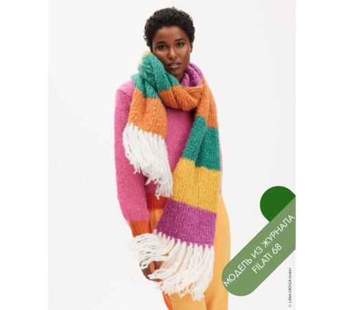 Описание 20 • Filati 68 • Шарф • Royal Alpaca