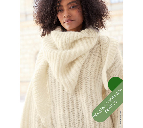Описание 03 • Filati 70 • Платок Шаль • Mohair di Gio