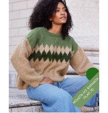 Описание 20 • Filati 70 • Джемпер • Royal Alpaca, Winter Softness, Glamour