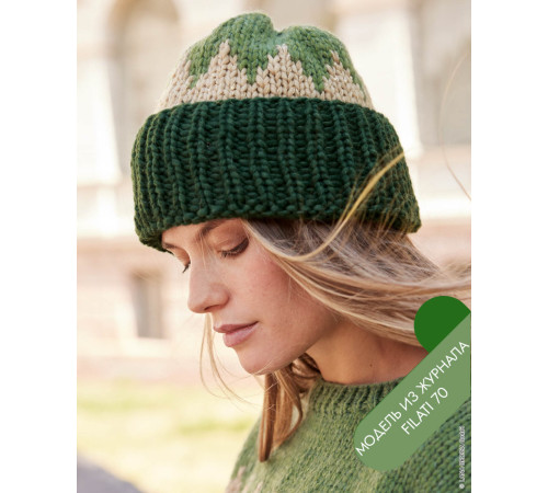 Описание 21 • Filati 70 • Шапка • Winter Softness, Glamour