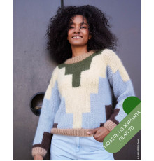 Описание 24 • Filati 70 • Джемпер • Mohair di Gio