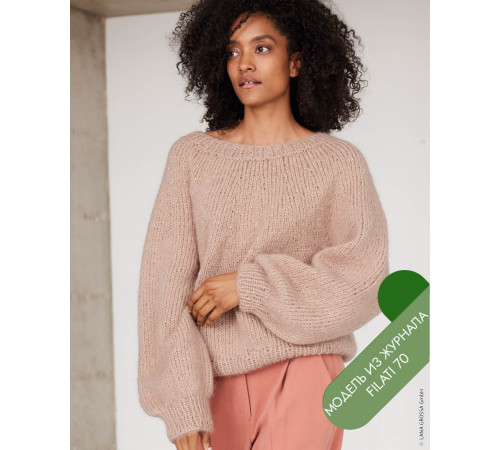 Описание 41 • Filati 70 • Джемпер • Mohair di Gio, Glamour