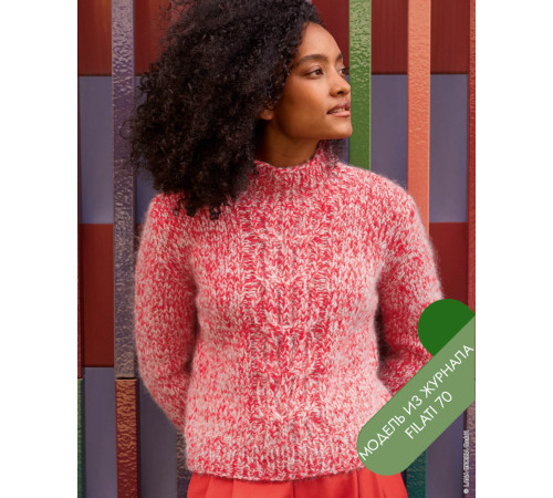 Описание 52 • Filati 70 • Свитер • Brigitte No. 2, Mohair Moda