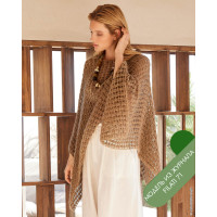 Описание 10 • Filati 71 • Шарф • Natural Superkid Tweed