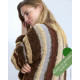 Описание 11 • Filati 72 • Кардиган • Baco Bamboo, Orsetto, Orsetto Mouliné