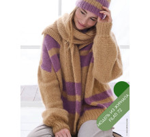 Описание 19 • Filati 72 • Шарф • Mohair di Gio