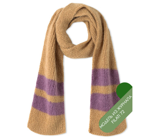 Описание 19 • Filati 72 • Шарф • Mohair di Gio