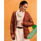 Описание 10 • Gomitolo 17 • Кардиган • Cotonella Uni, Cotonella Multi