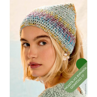 Описание 26 • Gomitolo 17 • Платок Шаль • Gomitolo California, Glamour