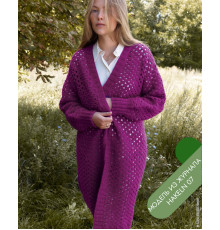 Описание 02 • Hakeln 07 • Кардиган • Alta Moda Alpaca