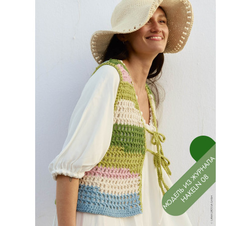 Описание 10 • Hakeln 08 • Жилет • Natural Cotton