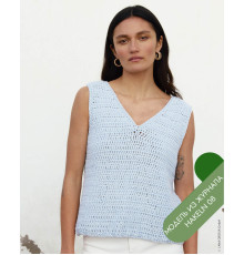 Описание 18 • Hakeln 08 • Майка Топ • Natural Cotton