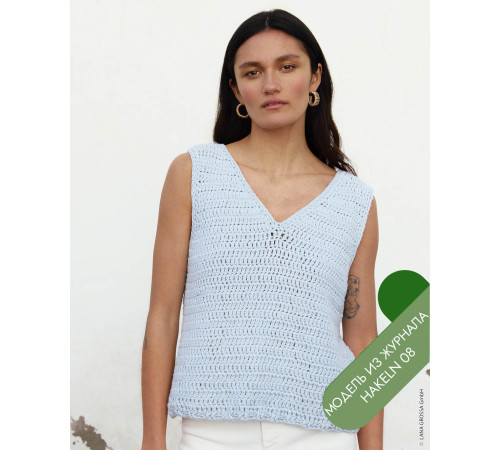 Описание 18 • Hakeln 08 • Майка Топ • Natural Cotton