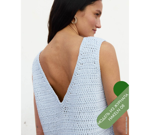 Описание 18 • Hakeln 08 • Майка Топ • Natural Cotton