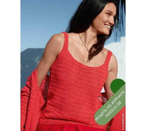 Описание 23 • Hakeln 08 • Майка Топ • Summer Cashmere