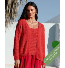 Описание 24 • Hakeln 08 • Кардиган • Summer Cashmere