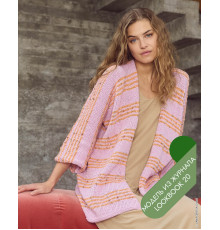Описание 04 • LookBook 20 • Кардиган • Summer Softness, Popcorn