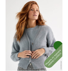 Описание 14 • Merino Classics 01 • Кардиган • Cool Wool, Silkhair