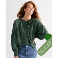 Описание 21 • Merino Classics 01 • Кардиган • Cool Wool Big Dots