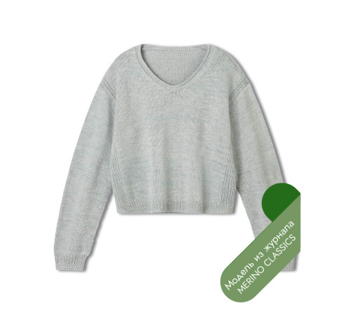 Описание 28 • Merino Classics 01 • Пуловер • Merino Più
