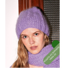 Описание 51 • Nera 03 • Шапка • Mohair di Gio