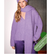 Описание 52 • Nera 03 • Шарф • Mohair di Gio