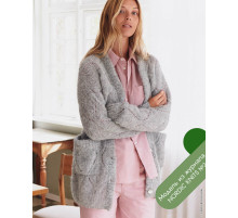 Описание 01 • Nordic Knits № 02 • Кардиган • Natural Alpaca Lungo