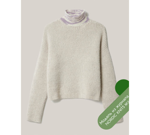 Описание 04 • Nordic Knits № 02 • Джемпер • Natural Alpaca Pelo