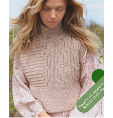 Описание 06 • Nordic Knits № 02 • Жилет • Natural Alpaca Pelo