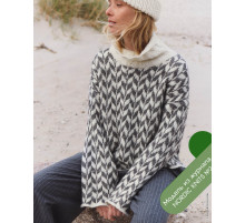 Описание 08 • Nordic Knits № 02 • Саитер • Natural Alpaca Pelo