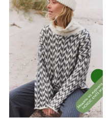 Описание 08 • Nordic Knits № 02 • Саитер • Natural Alpaca Pelo