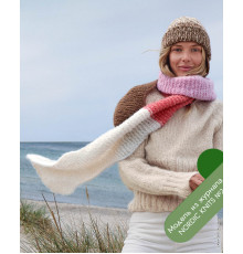 Описание 15 • Nordic Knits № 02 • Шарф • Natural Alpaca Lungo
