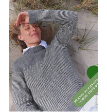 Описание 18 • Nordic Knits № 02 • Джемпер • Natural Alpaca Classico