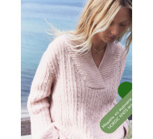 Описание 19 • Nordic Knits № 02 • Пуловер • Natural Alpaca Pelo