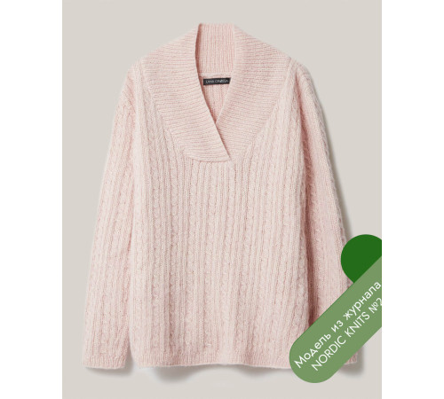 Описание 19 • Nordic Knits № 02 • Пуловер • Natural Alpaca Pelo