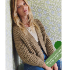 Описание 20 • Nordic Knits № 02 • Кардиган • Natural Alpaca Classico, Setasuri